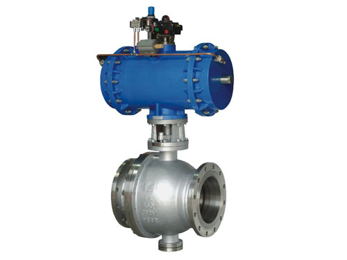 Wear-resistant stainless steel ball valve pneumatic two-way